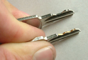Close-up showing different production methods